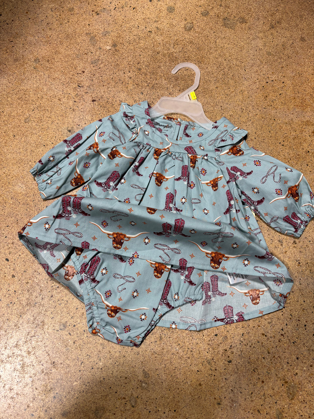 Little Girls Wrangler Dress