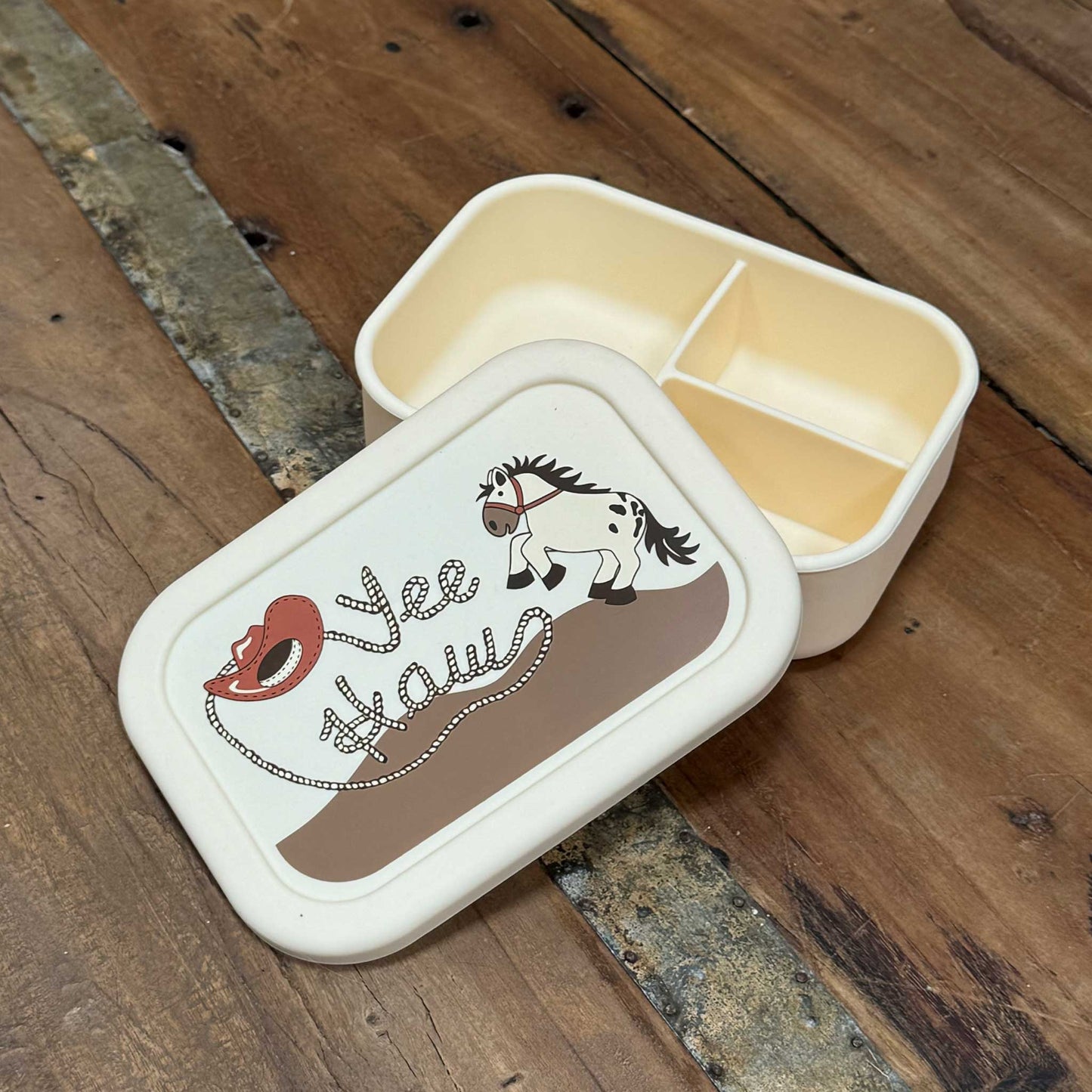 Fresh & Messy Silicone Bento Box | Yee Haw