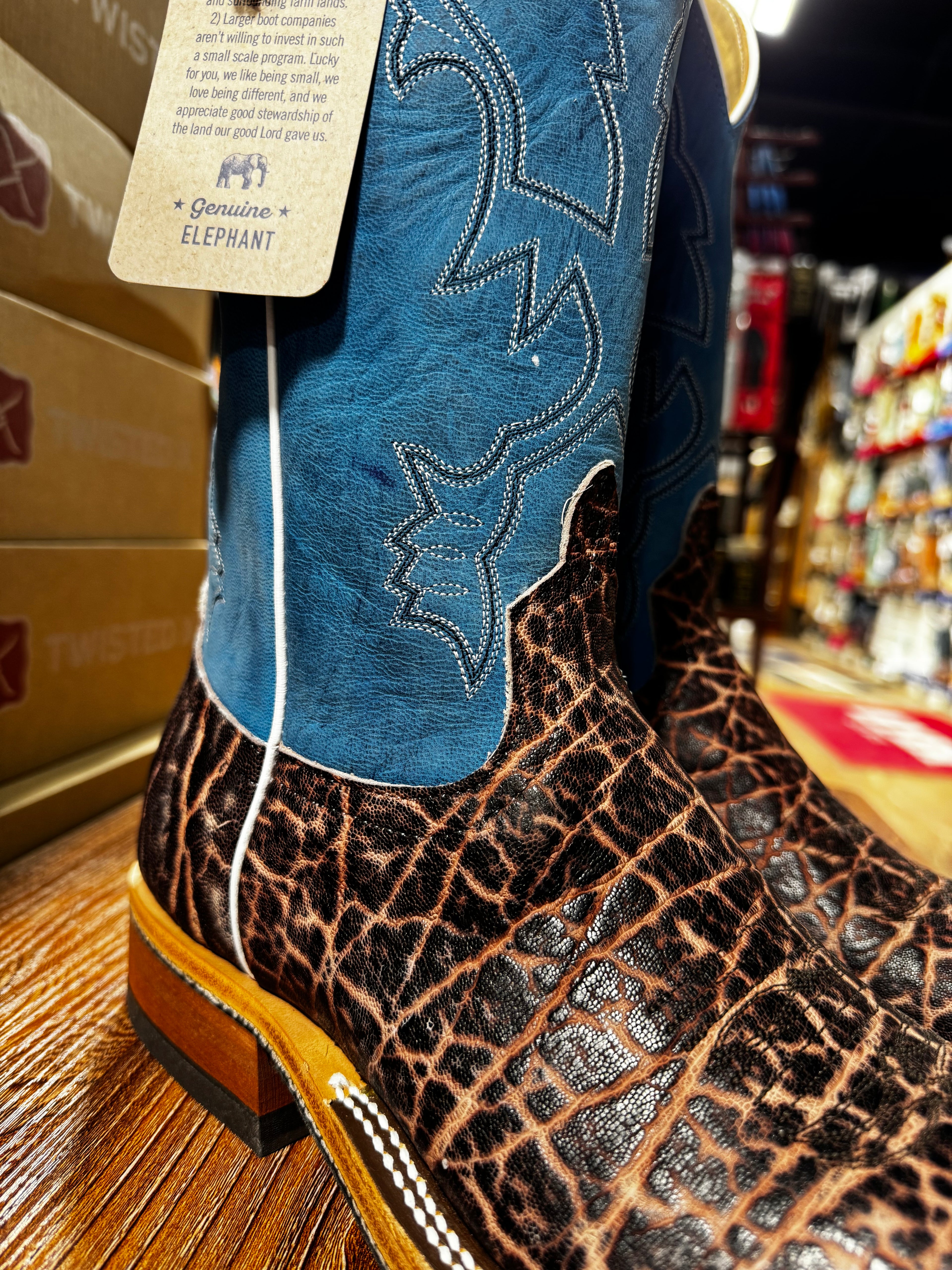 Anderson Bean Grey Ice Tipped Elephant (331308)