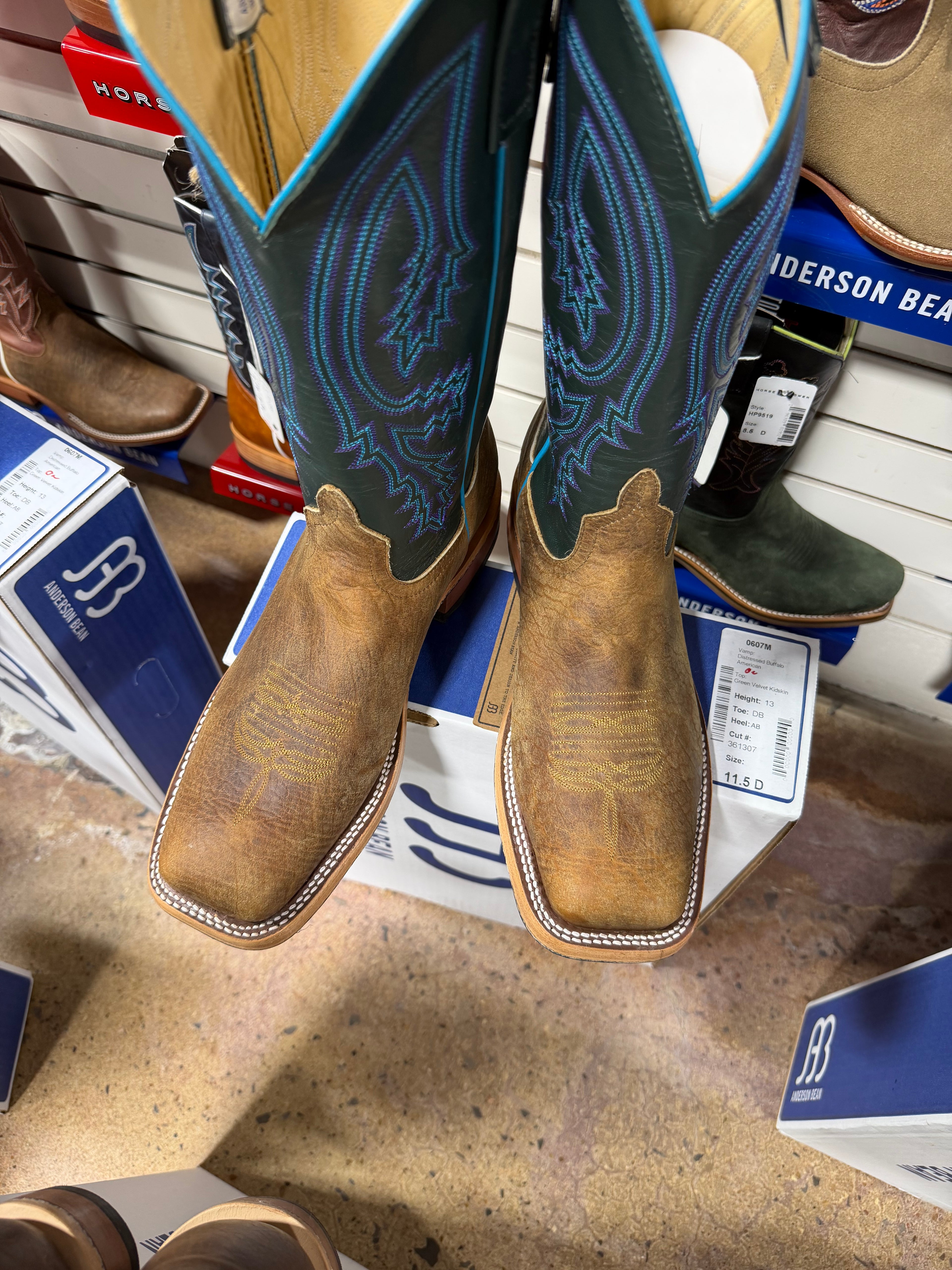 Anderson Bean Distressed American Buffalo (0607M)