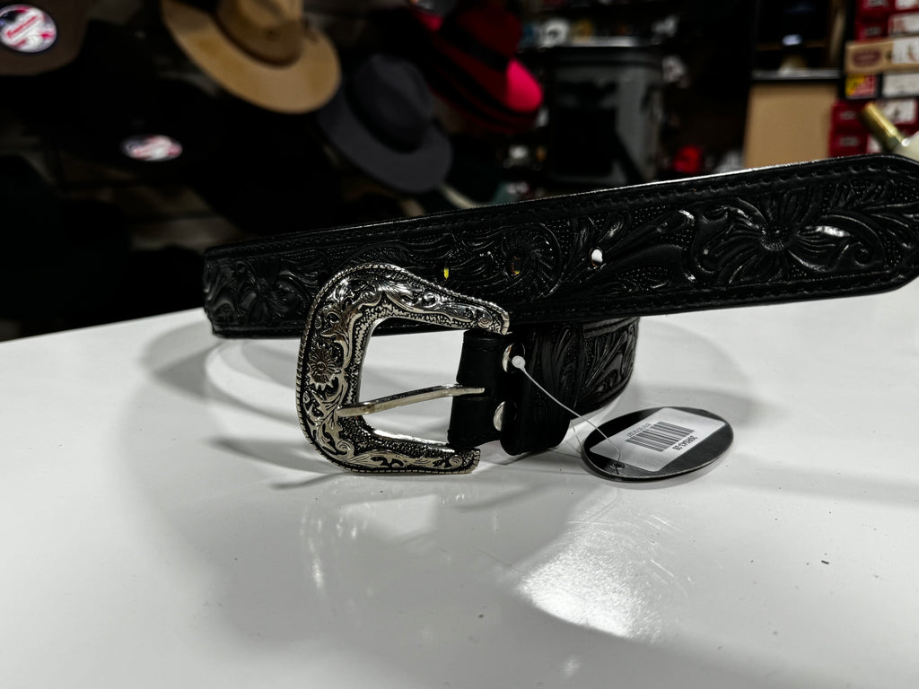 Black & White Aztec Beaded Belt