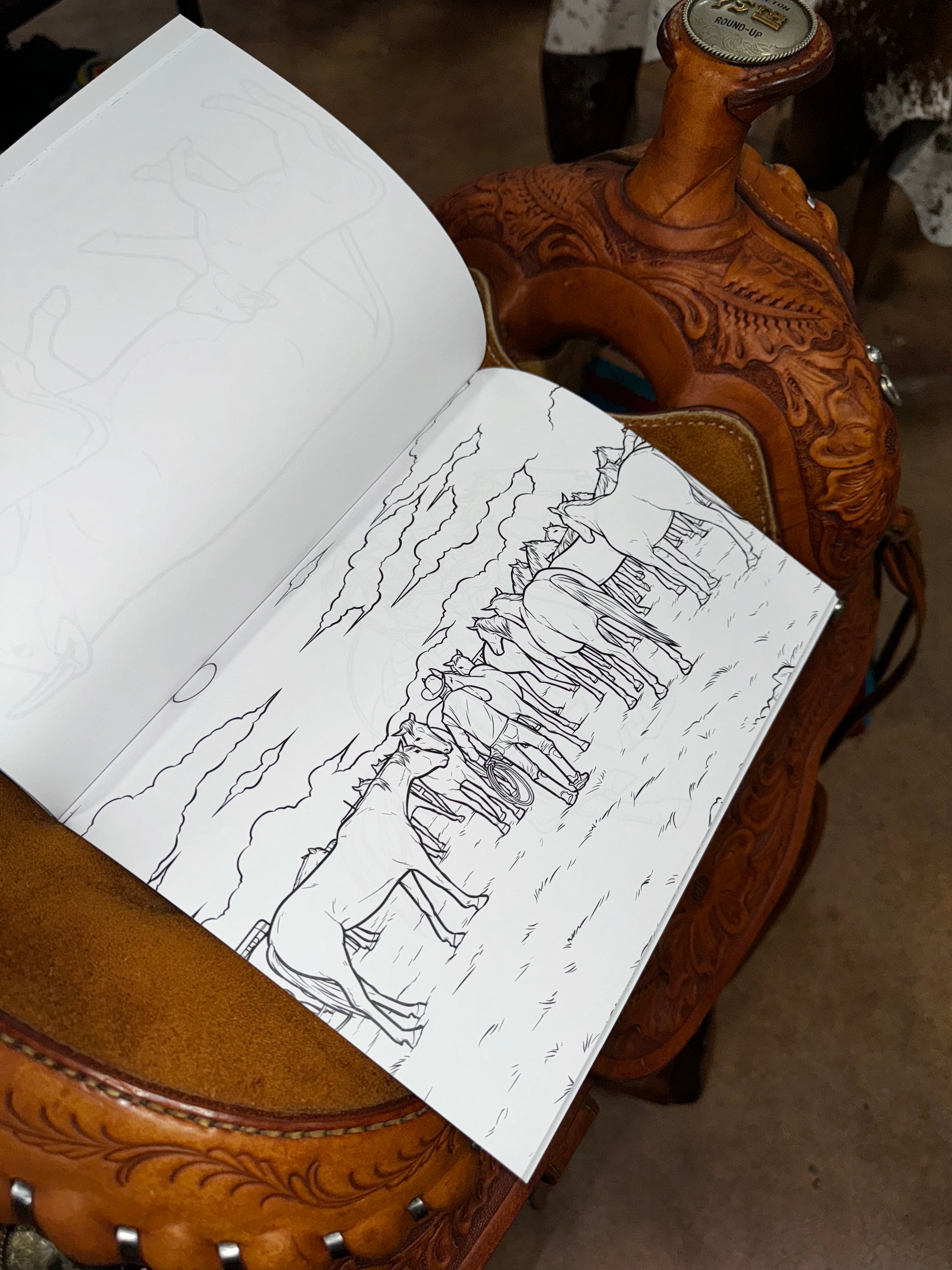 Branding Just Coloring Book