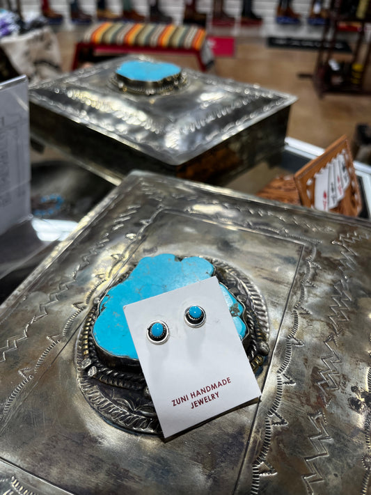 Turquoise Eye Studs