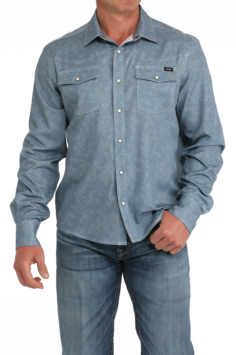 Men’s Floral LS Shirt