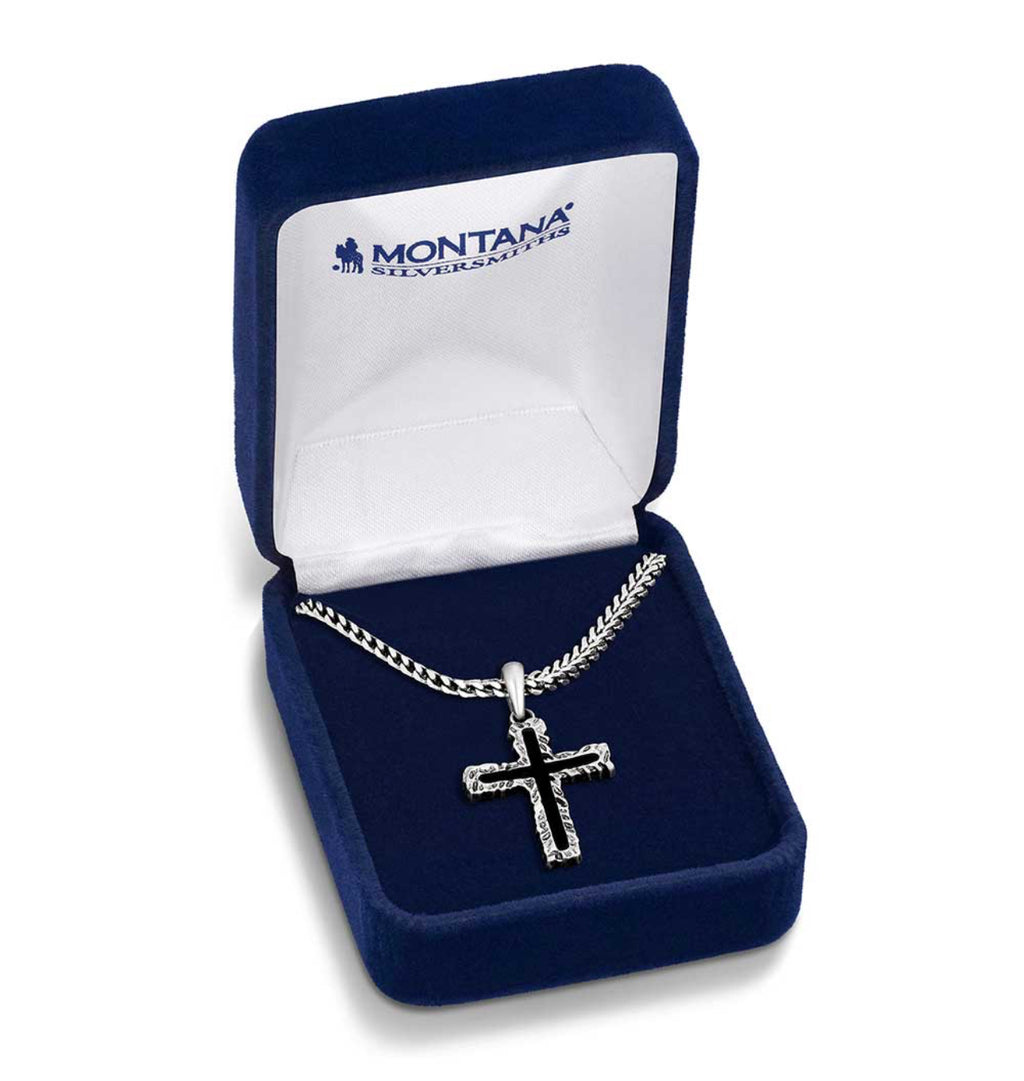 Roughstock Cross Necklace