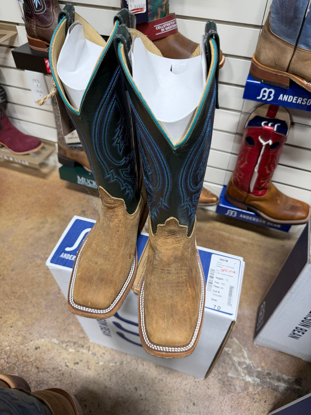 Anderson Bean Distressed American Buffalo (0607M)