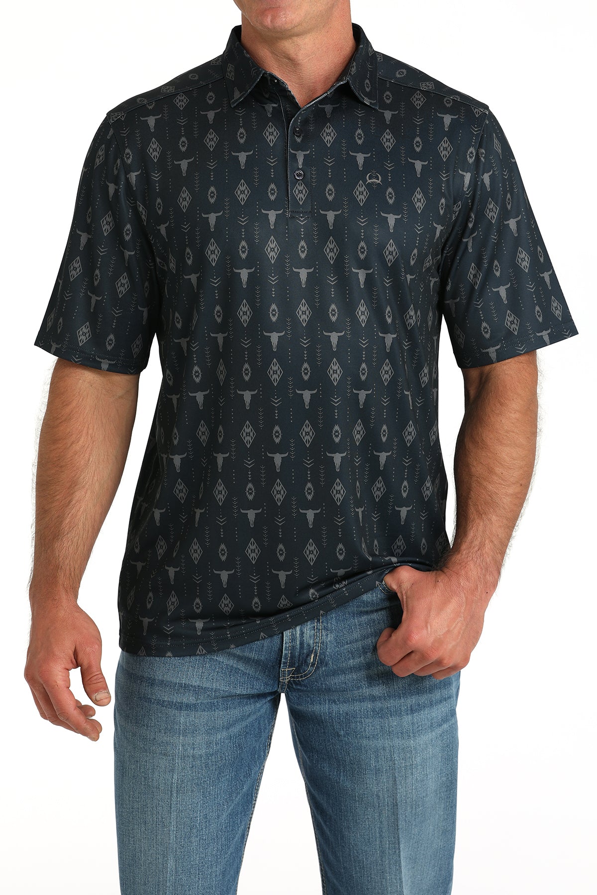 Cinch Steerhead Polo (5033)