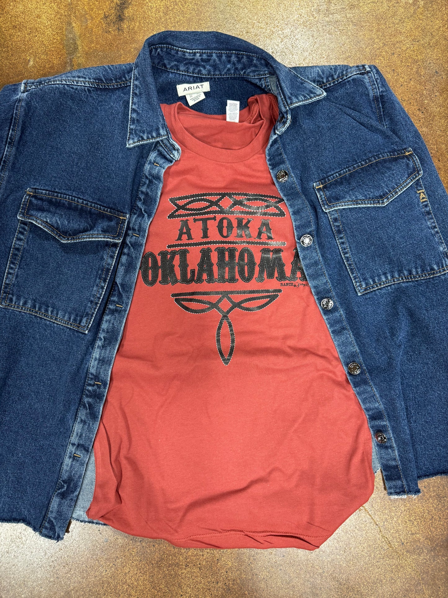 Atoka Boot Stitching Tee