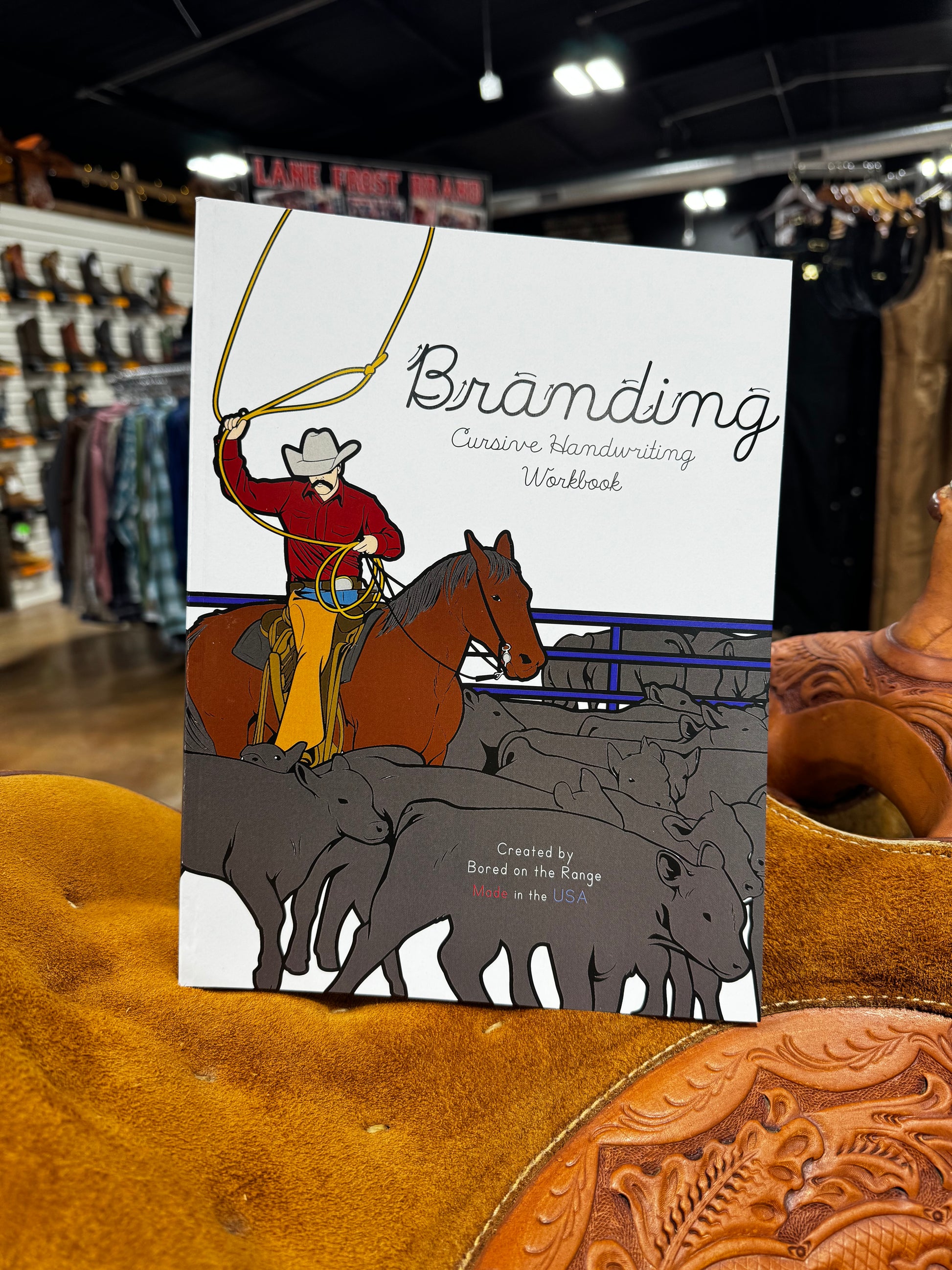 Branding Cursive Handwriting Workbook – Frost Ranch Wear