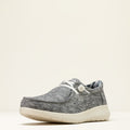 Men’s Washed Grey Denim Hilo Shoes (1211)