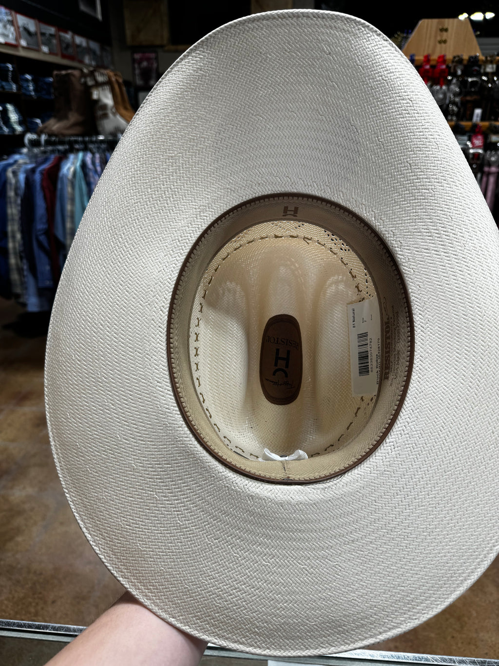 Resistol Black Ridge Straw Hat