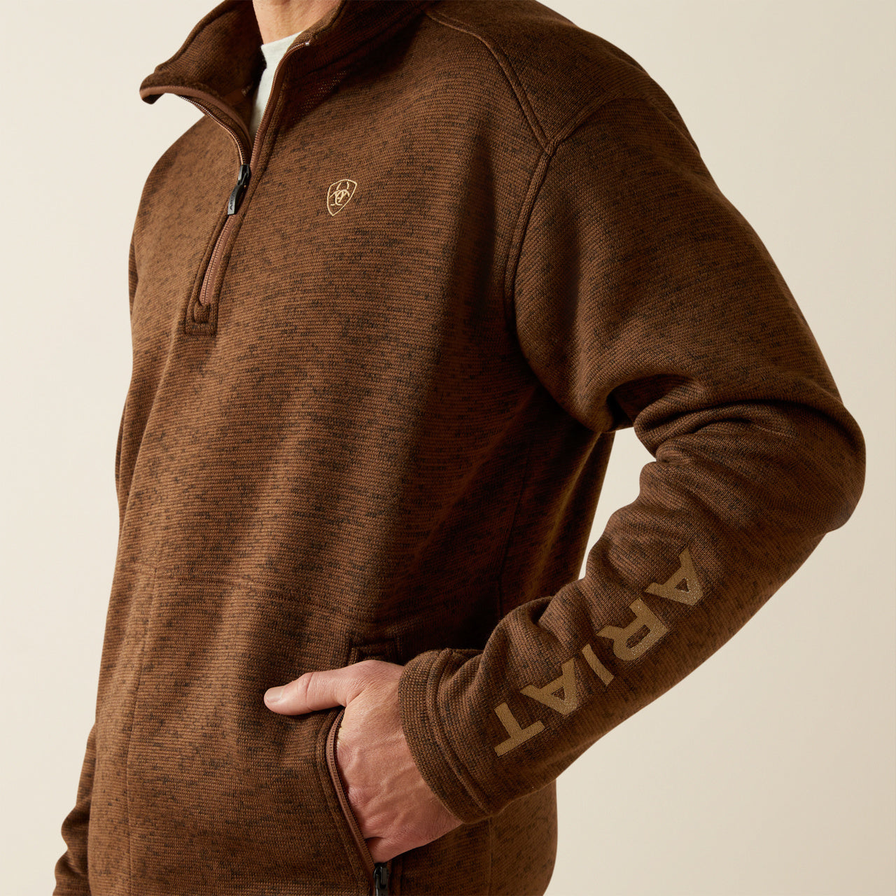 Ariat Men’s Caldwell Brown Pullover