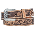 Hooey Boys Tooled Leather Belt (t073)