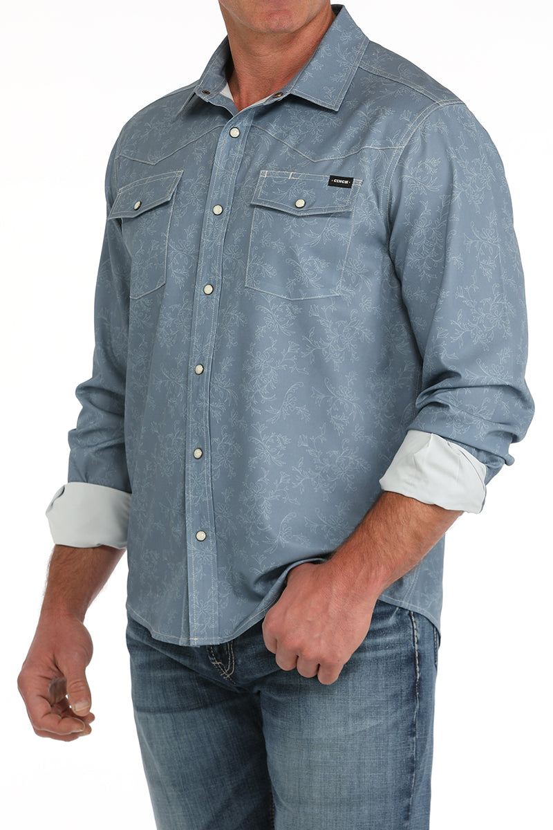 Men’s Floral LS Shirt