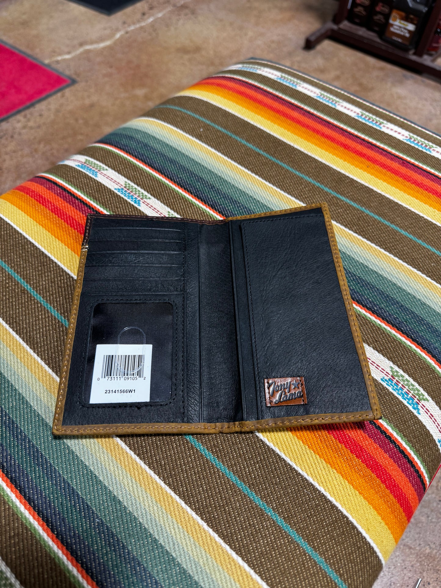 Tony Lama Boot Stitch Rodeo Wallet (66w1)