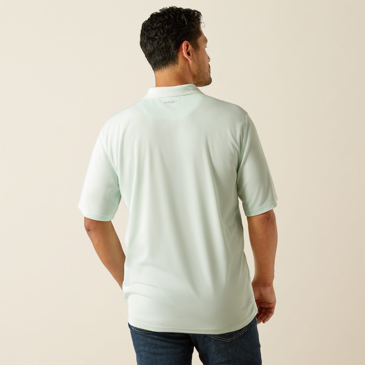 Ariat Men’s Polo in Soothing Sea