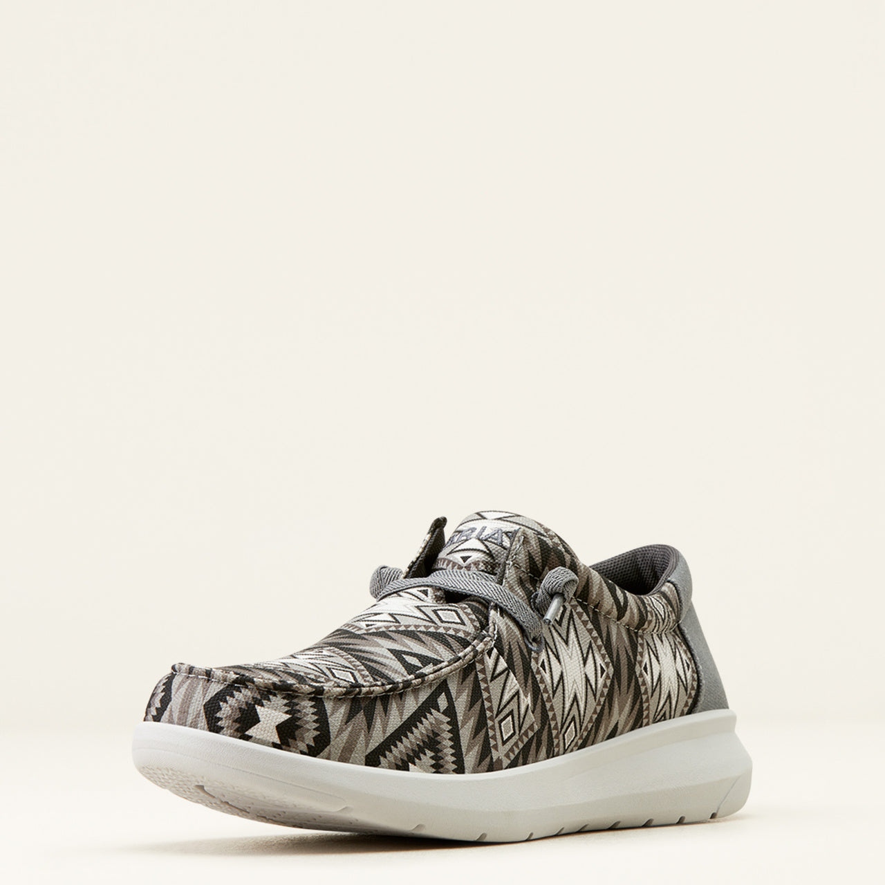 Ariat Men’s Hilo Grey Southwestern Shoes (0946)