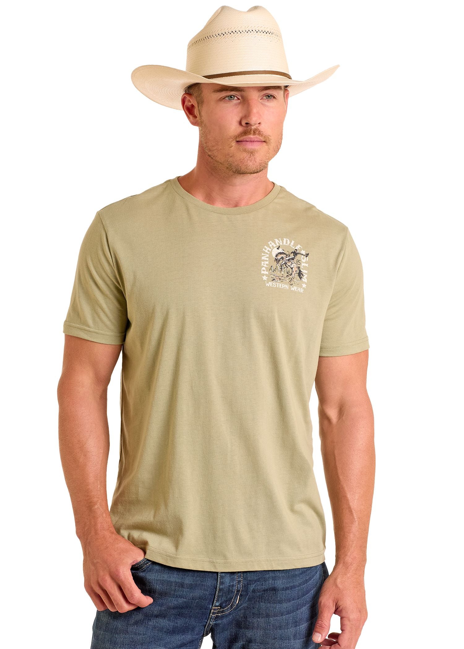 Panhandle Slim Bucking out West (6596)