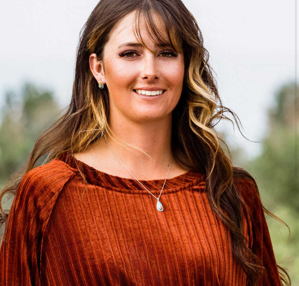 Mountain Glacier Treasures Earrings