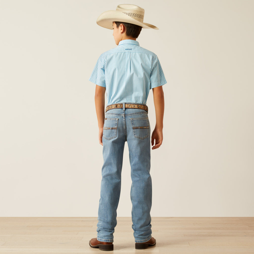 B4 Relaxed Jones Boot Cut Jeans