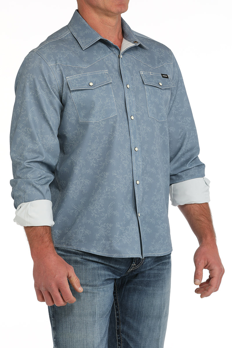 Men’s Floral LS Shirt