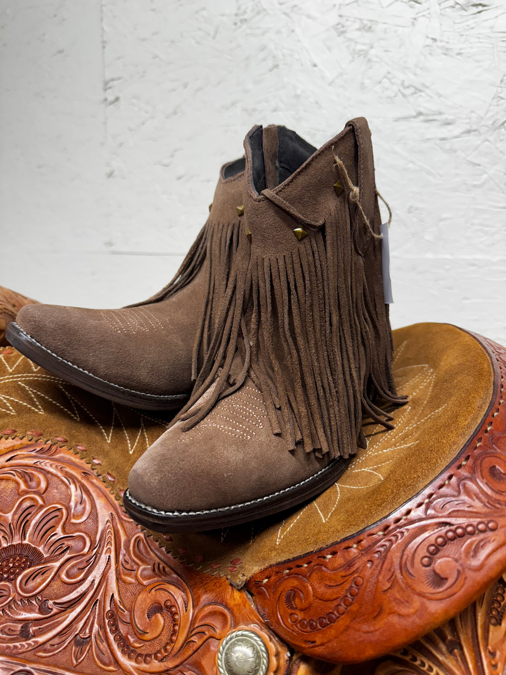 Fringe Booties