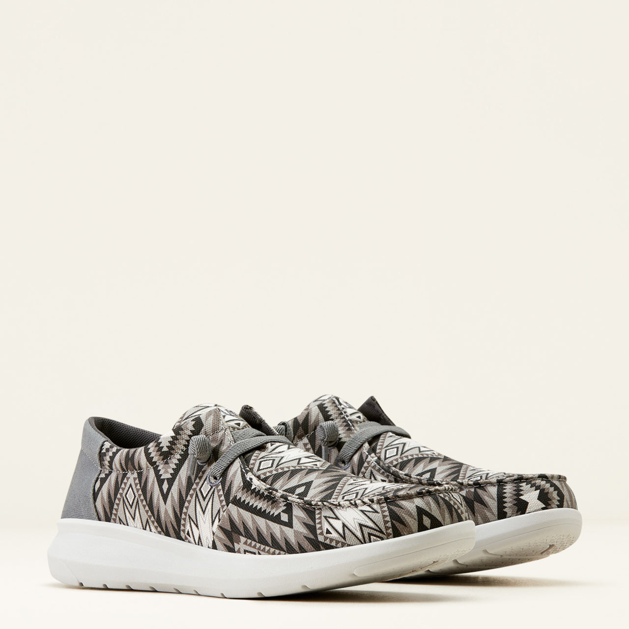 Ariat Men’s Hilo Grey Southwestern Shoes (0946)