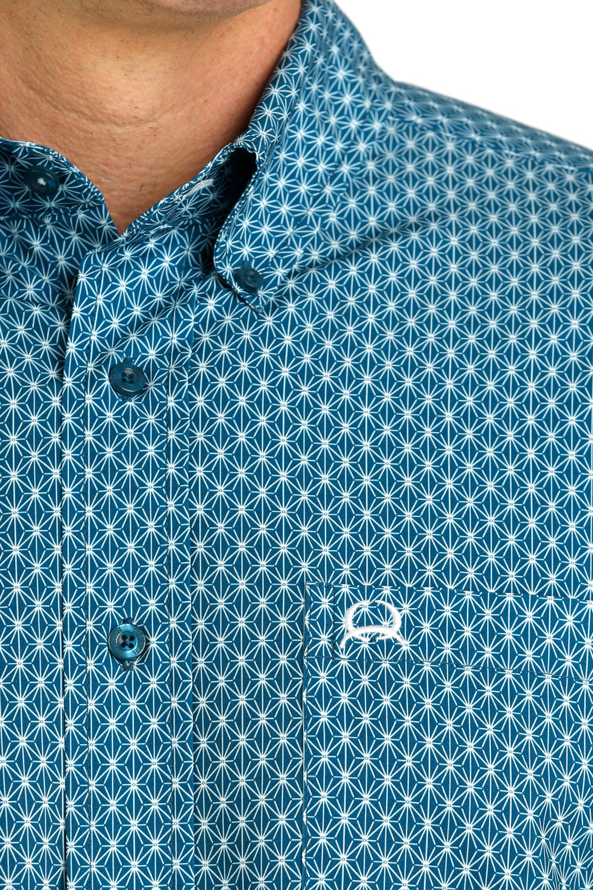 Cinch Men’s Teal Arenaflex Shirt (2030)