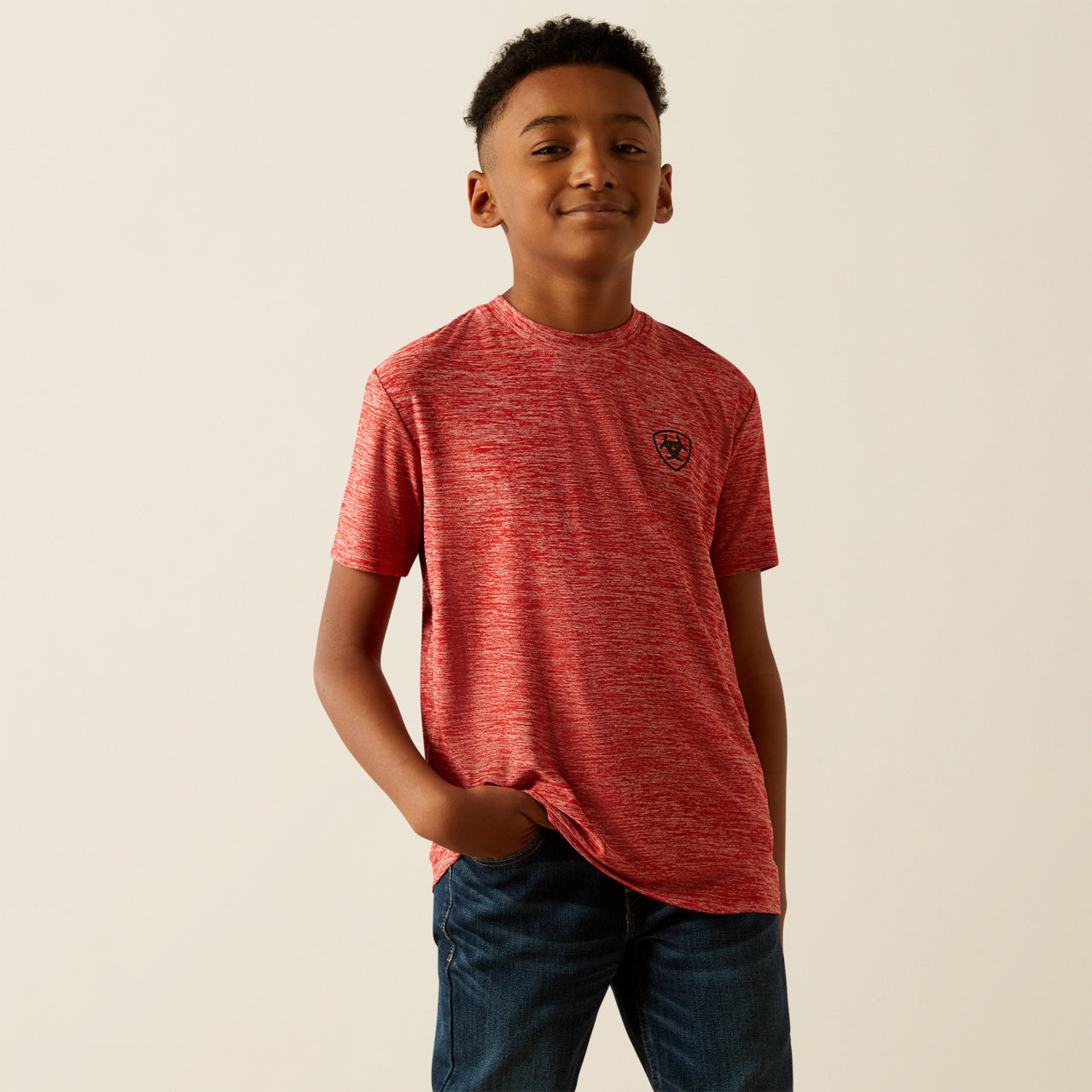 Boys Thematic Logo Charger Tee (4756)