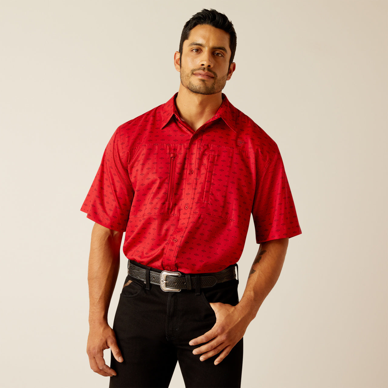 Ariat Haute Red VentTek SS Shirt (8848)