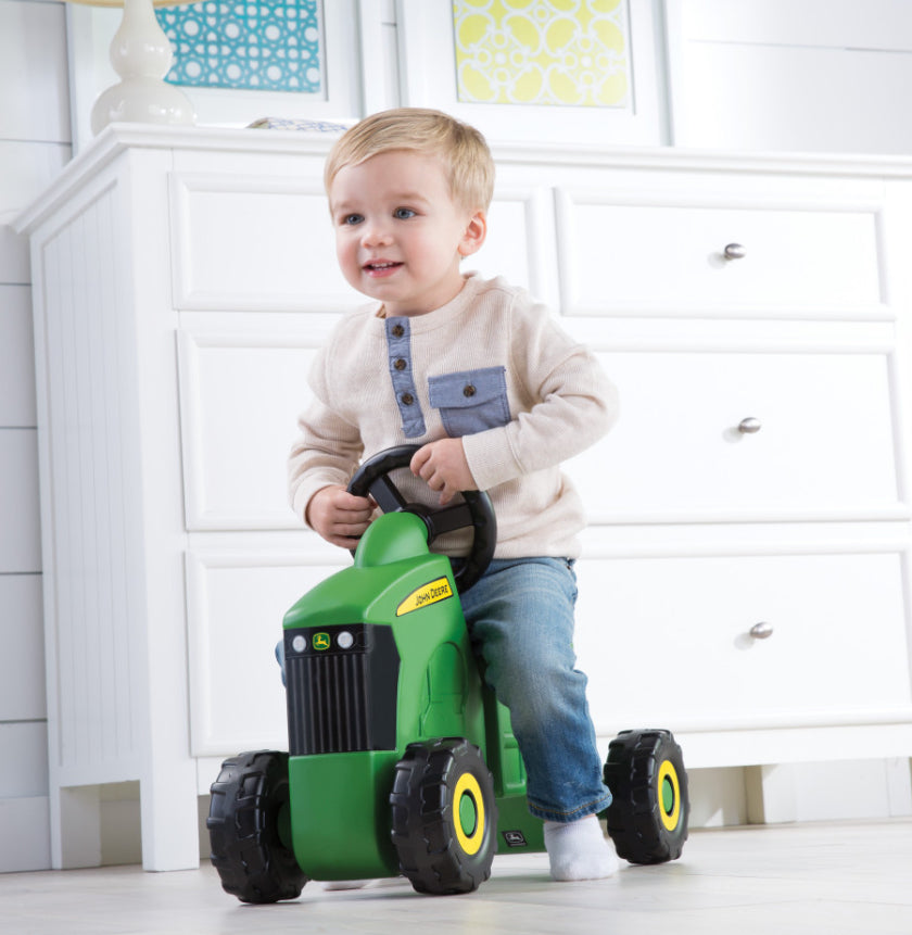 John Deere Sit-N-Scoot Tractor - Kids' Ride On Toy