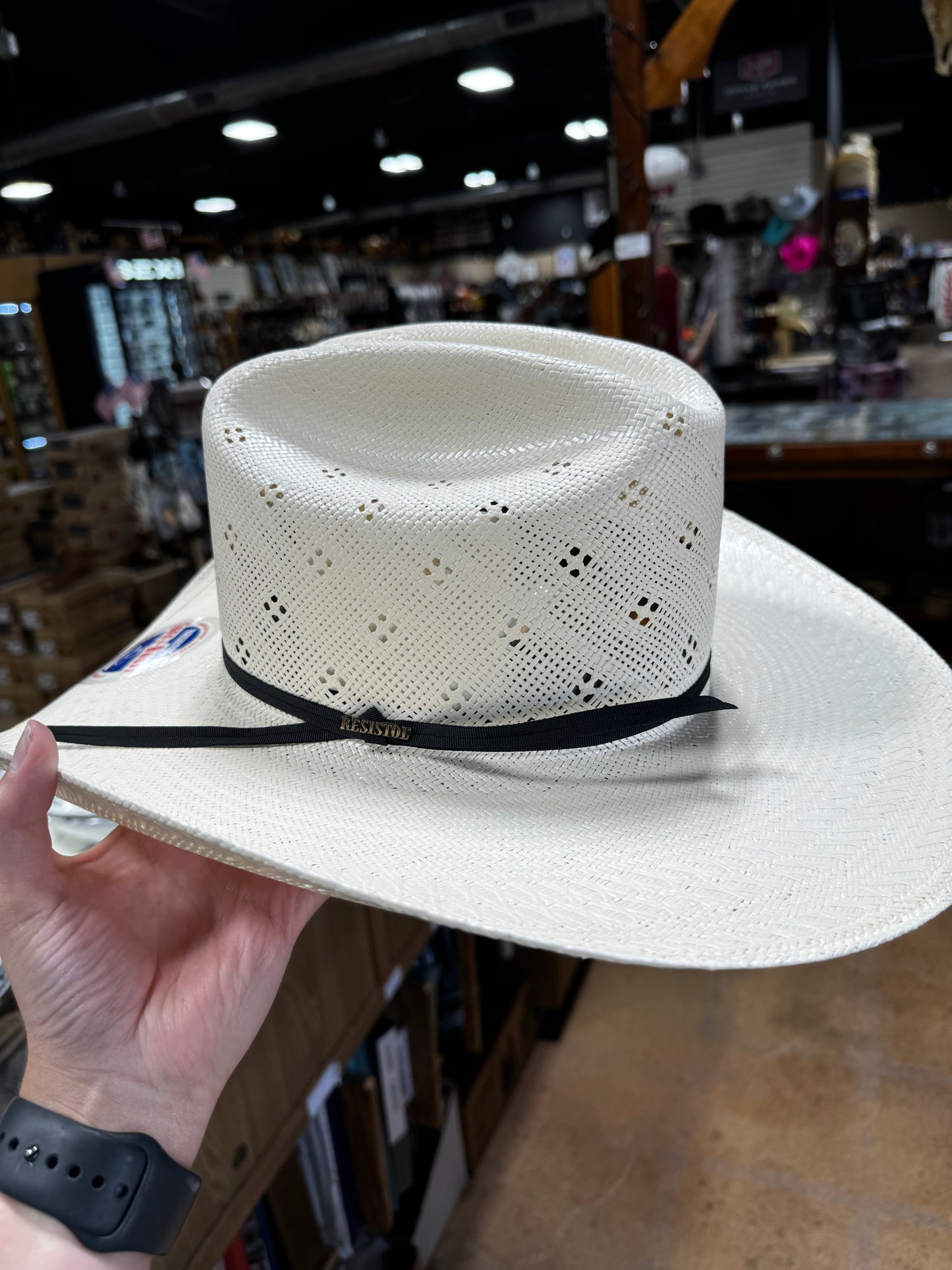 Resistol Conley Straw Hat