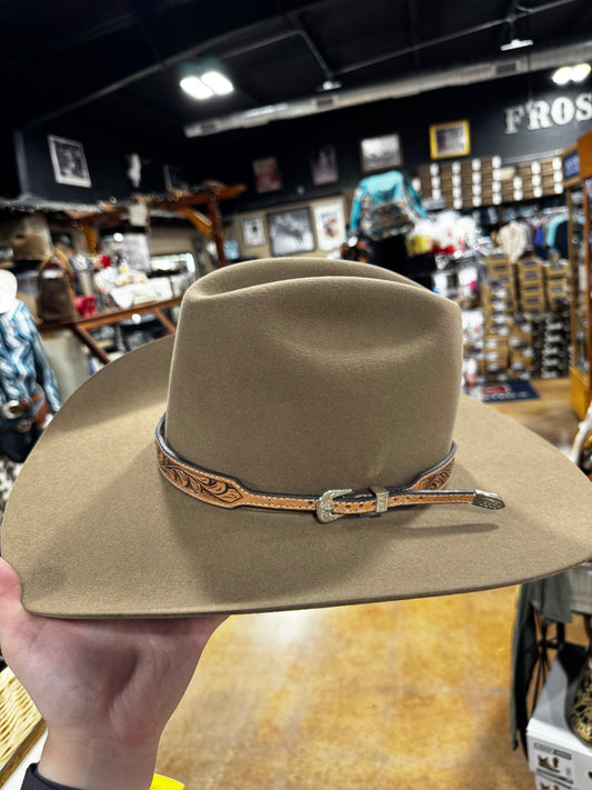 AD Tooled Hat Band