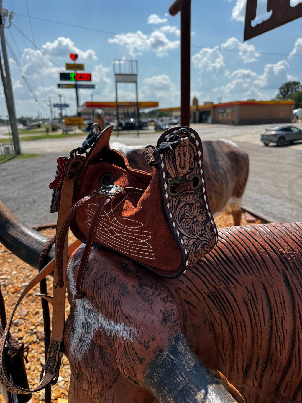 Saddle Stirrup Purse