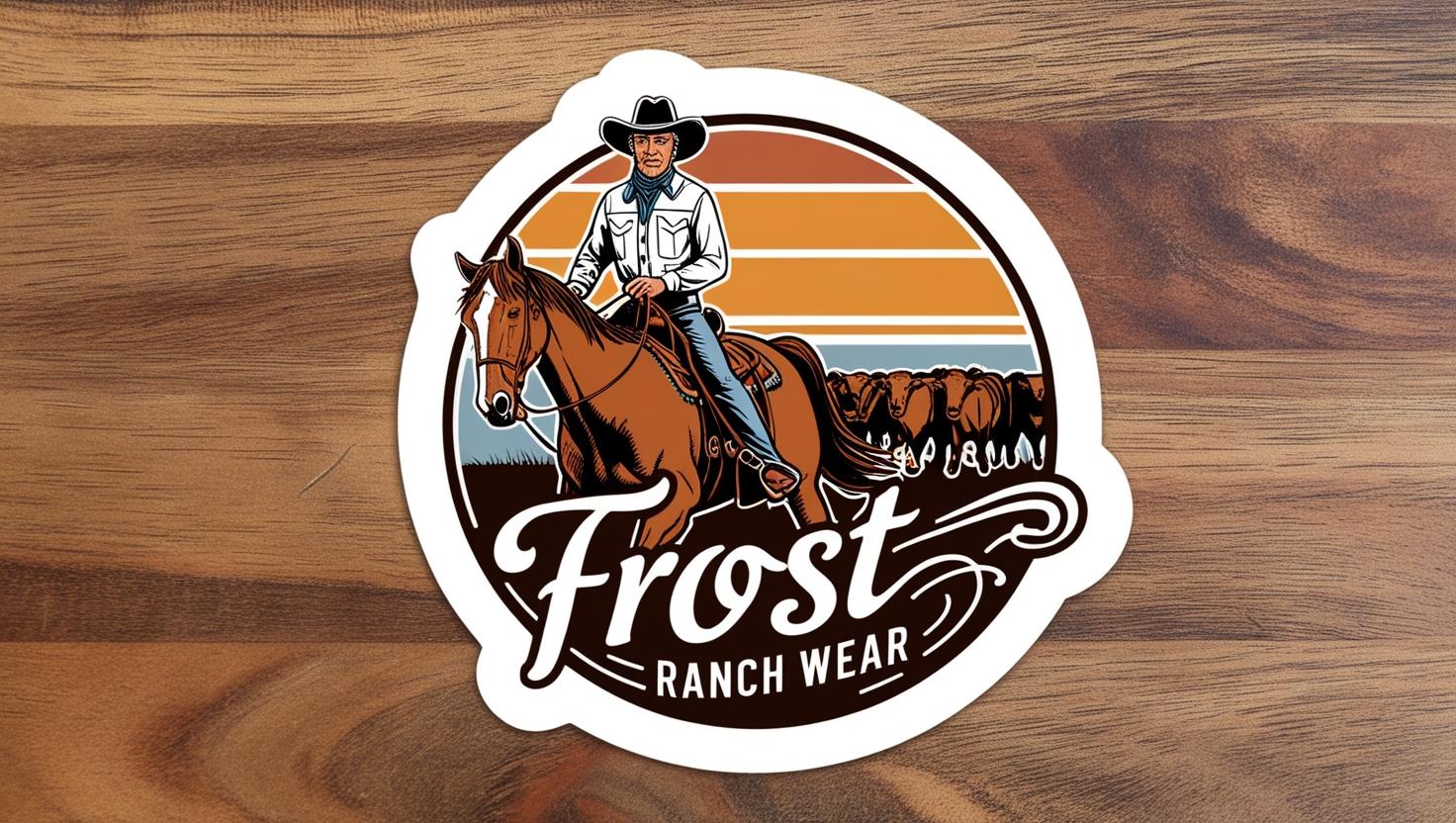 Master Rancher Sticker Ranch Hand Sticker – Frost Ranch Wear