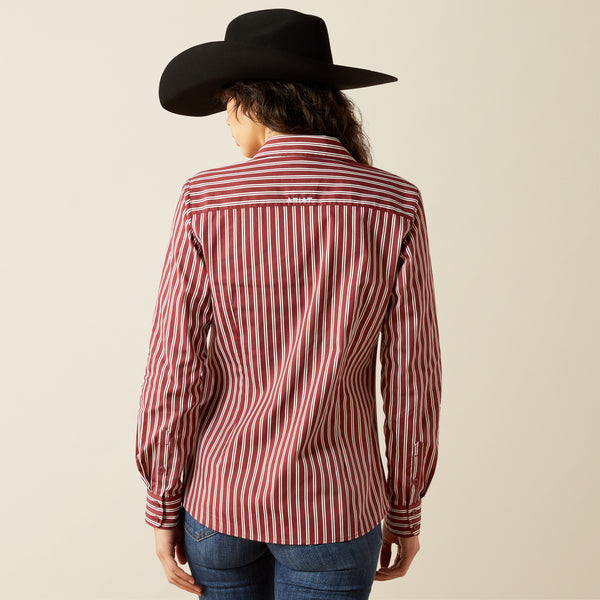Women’s Kirby Cabernet Stripe Shirt (2540)