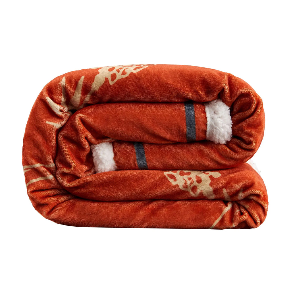 Marfa Campfire Sherpa Throw