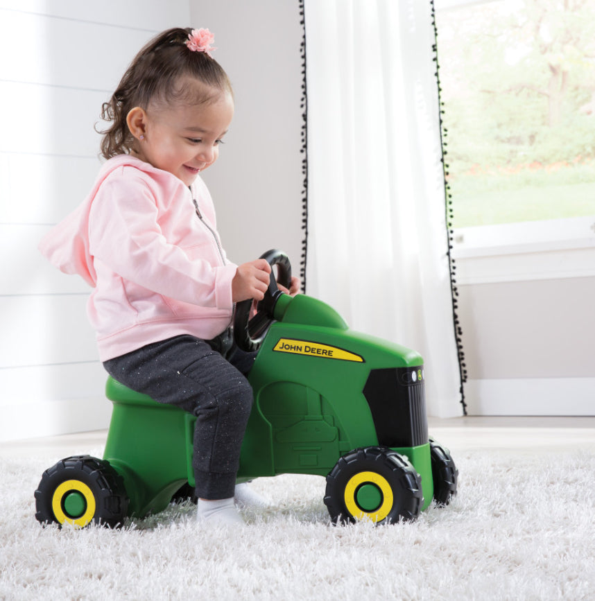 John Deere Sit-N-Scoot Tractor - Kids' Ride On Toy