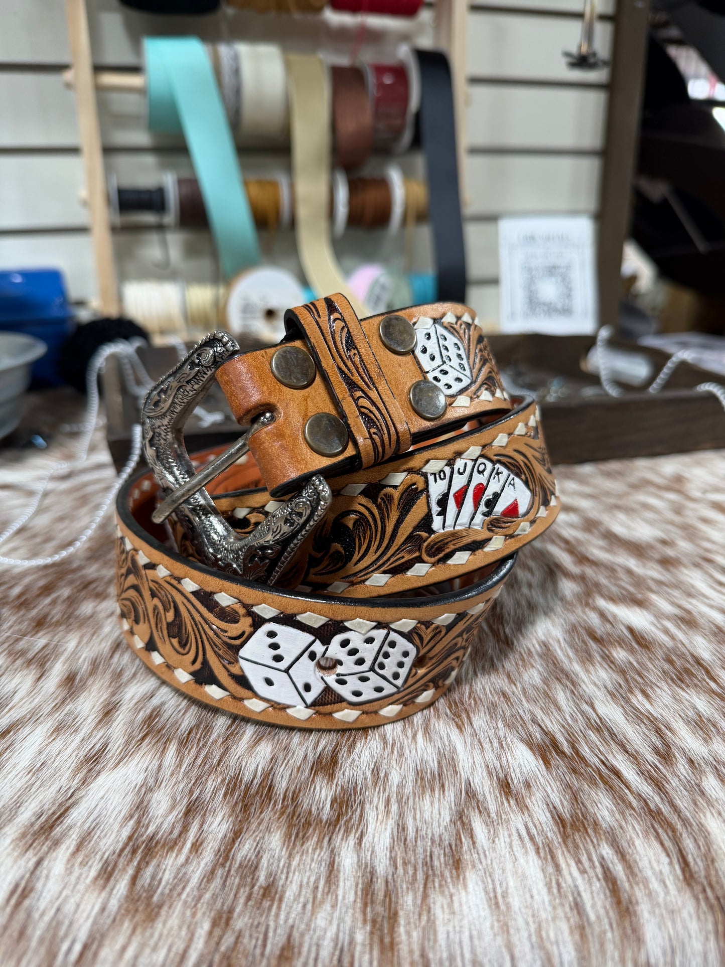 Aced Dice Belt