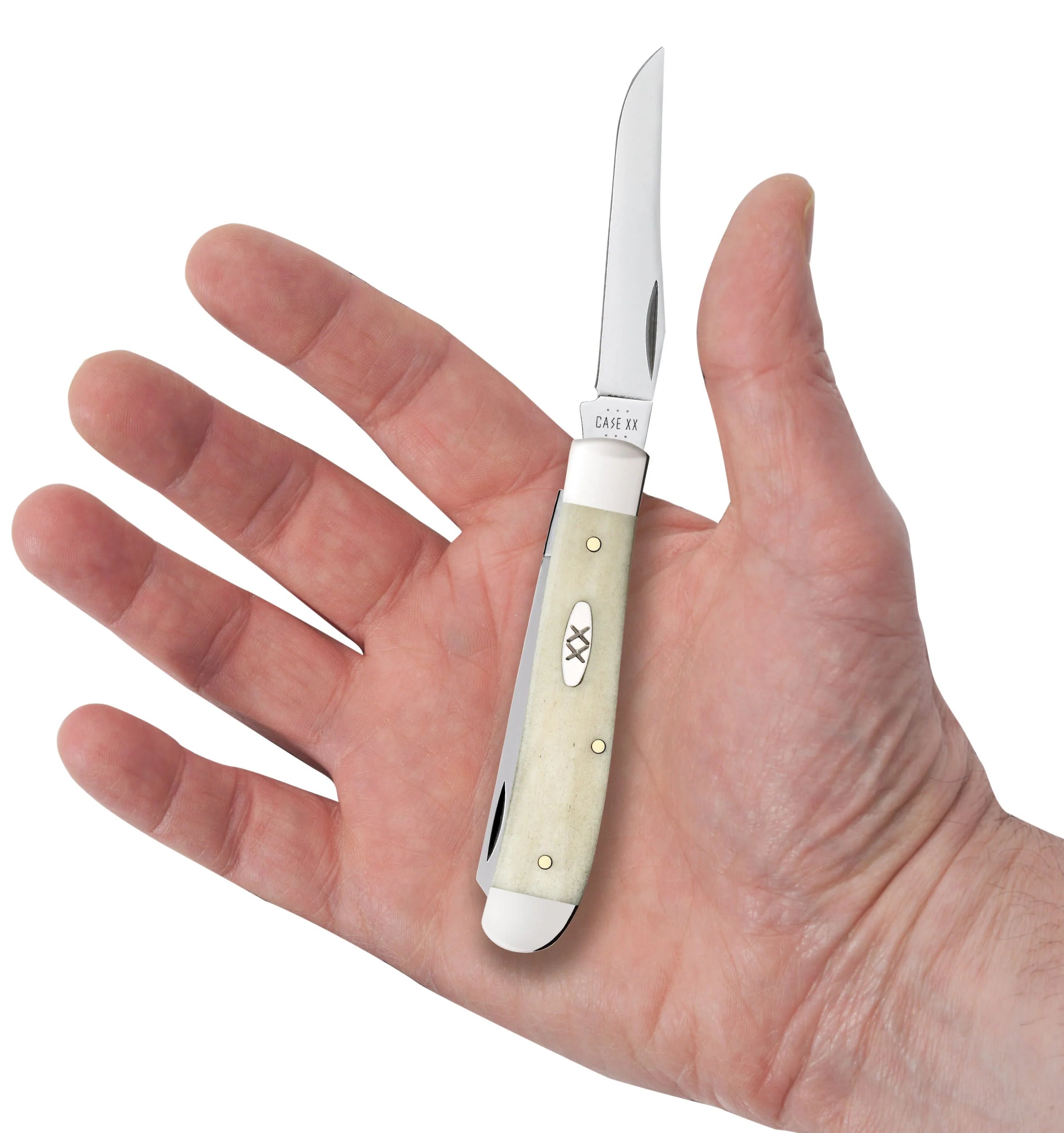 Smooth Natural Bone Mini Trapper (13313)