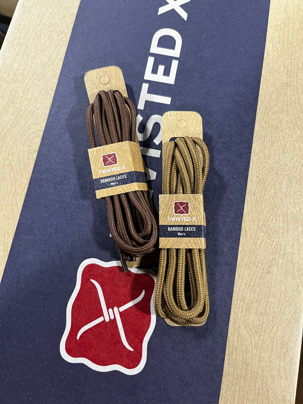 Twisted X Shoe Laces