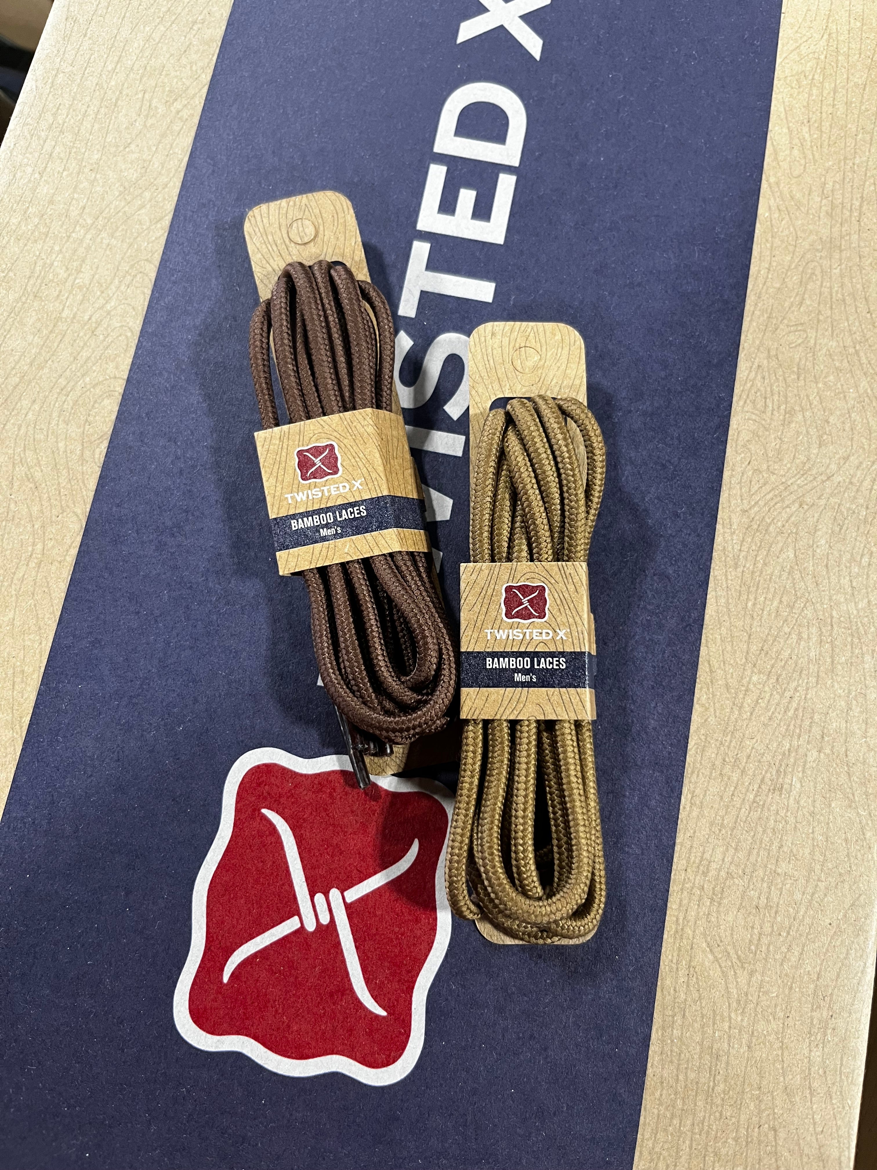 Twisted X Shoe Laces