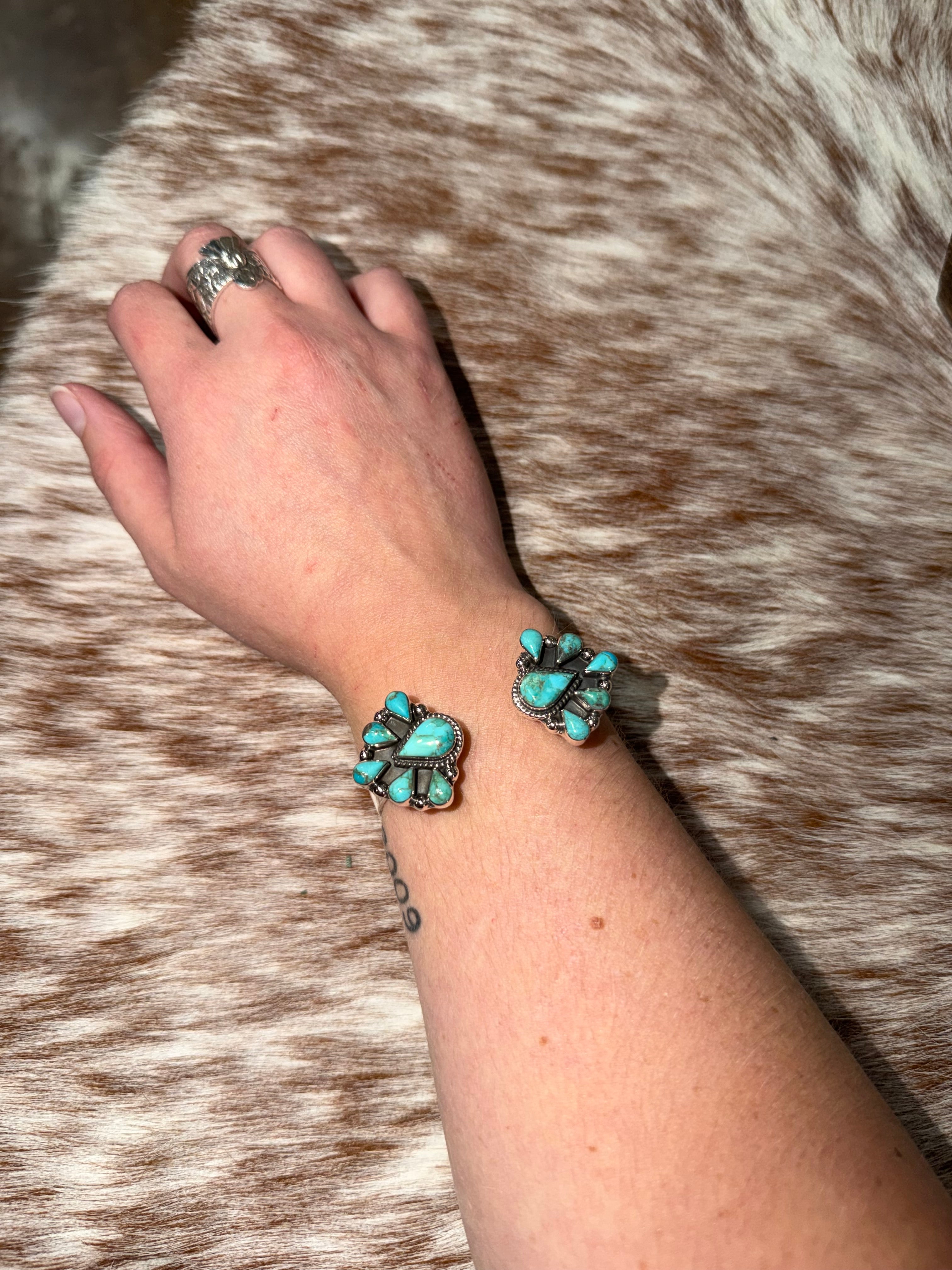 Teardrop Cluster Cuff