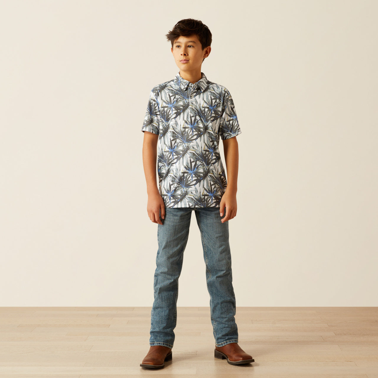 Ariat Boys Tropical Polo