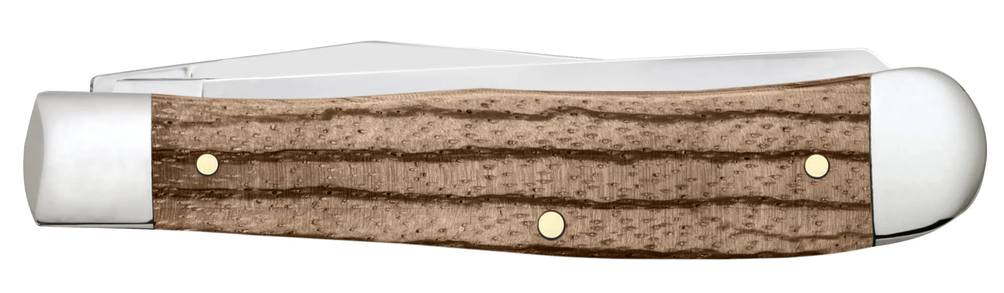 Smooth Natural Zebrawood Trapper (25141)