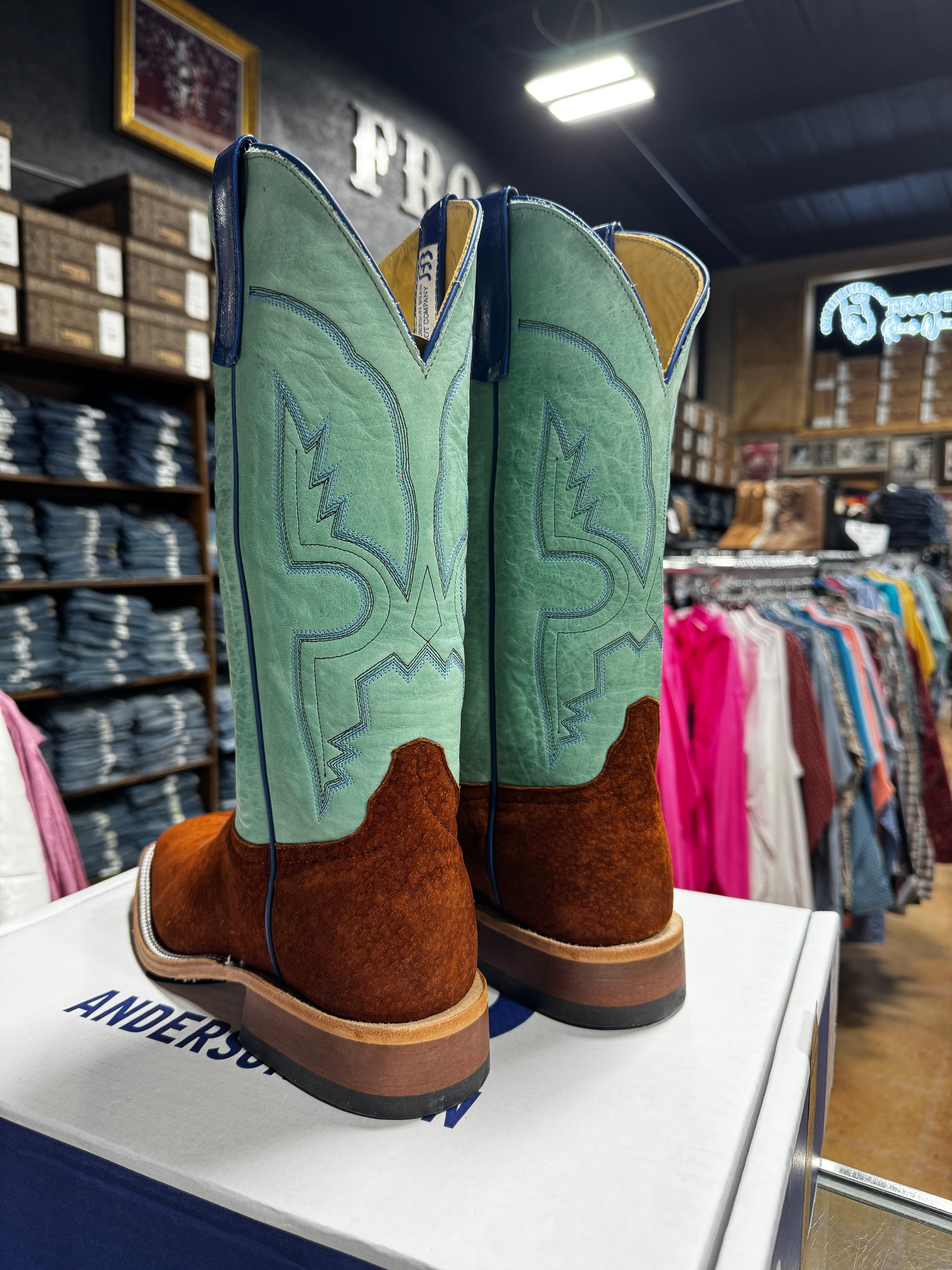 Anderson Bean Rust Carpincho Boots (339986)