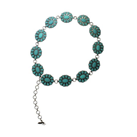 Angel Ranch Turquoise Concho Belt (3933)