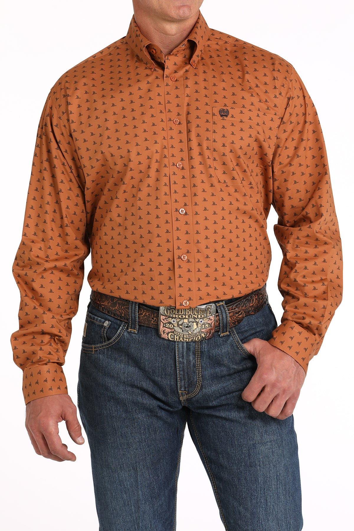 Rattle Snake Copper Shirt (5822)