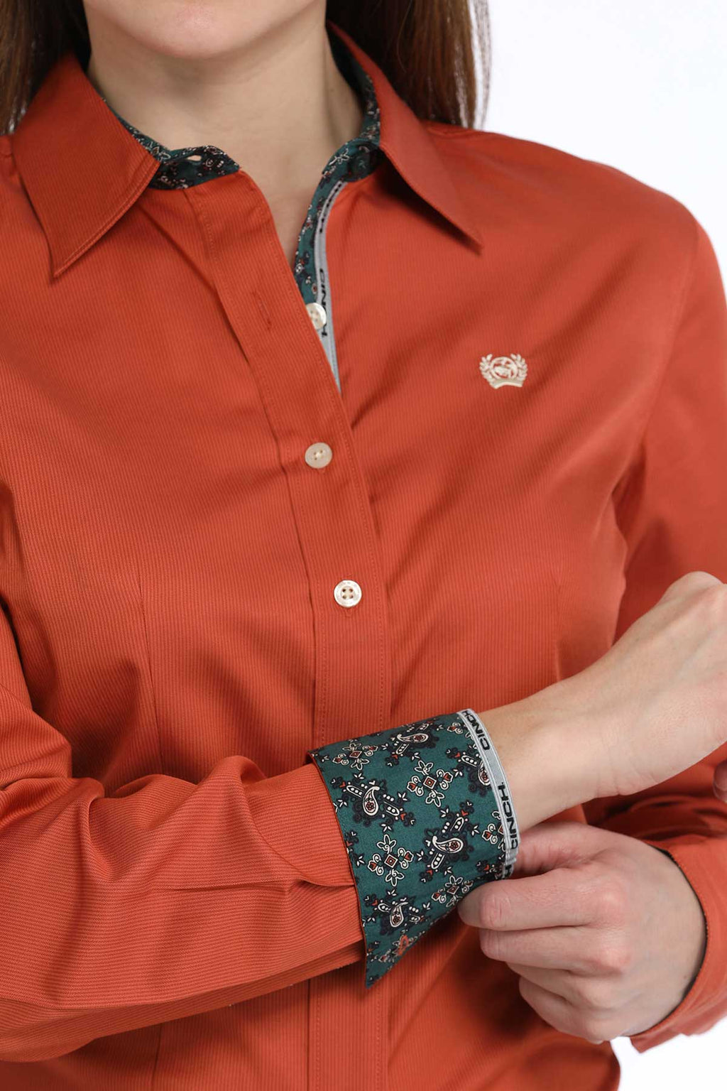 Women’s Copper Striped Shirt (5063)