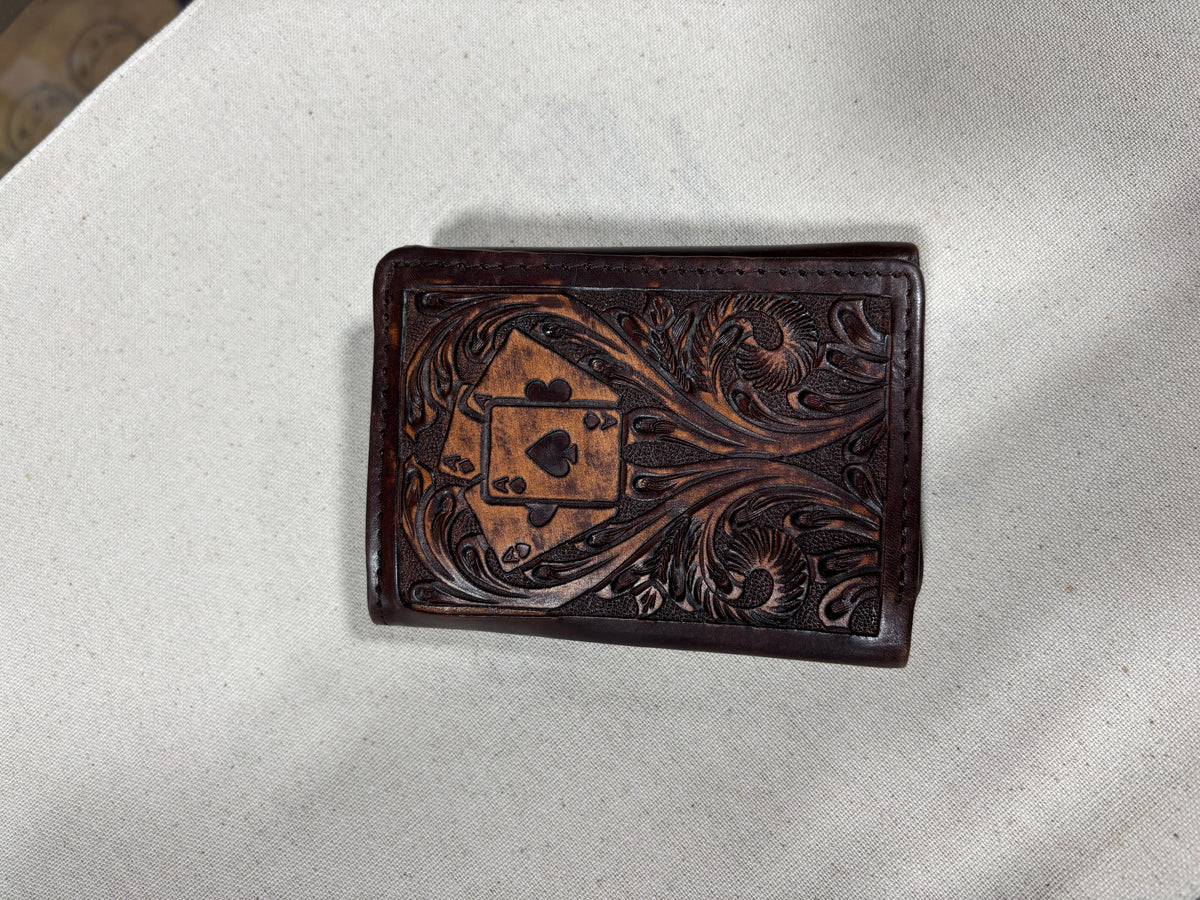 Ace of cards Leather Challenger Belt